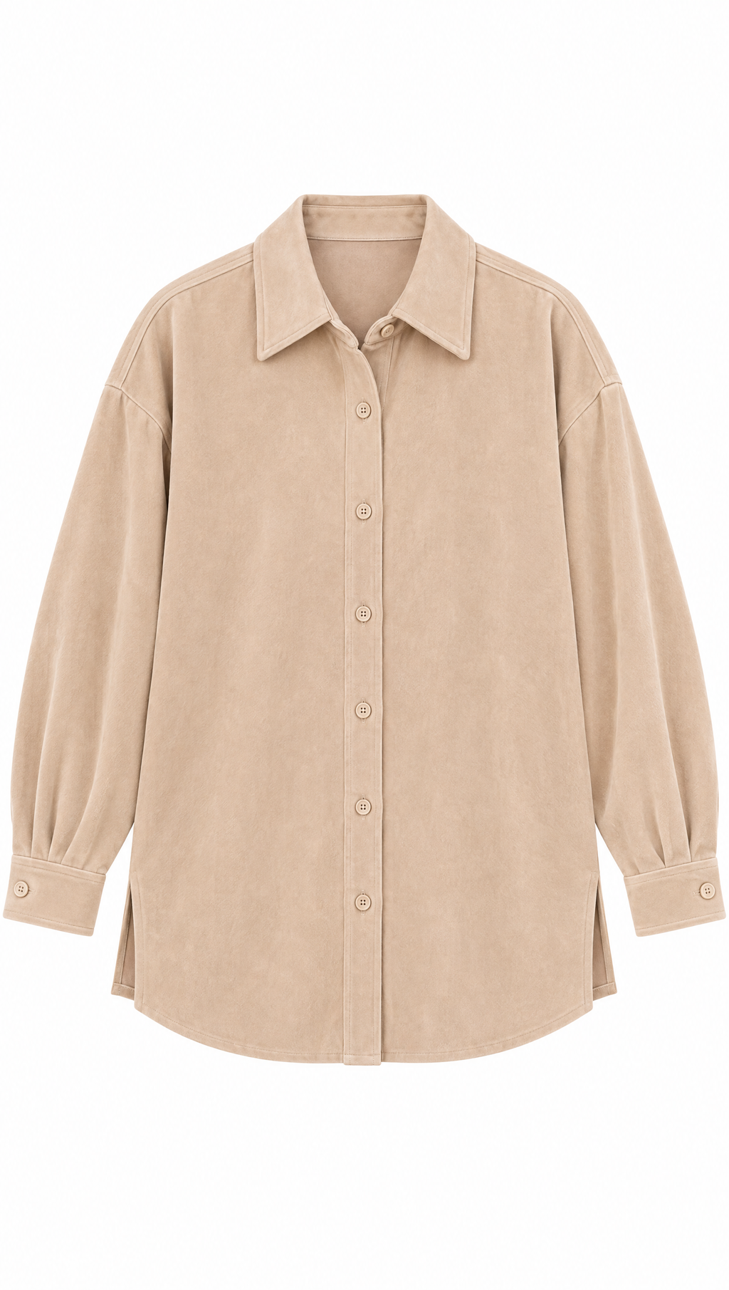 SUEDE BLOUSE