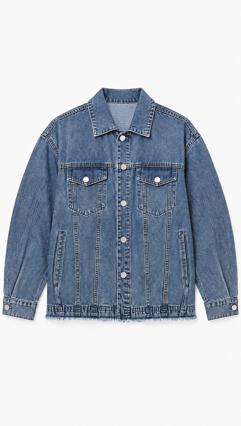 COLORED STITCH DENIM JACKET