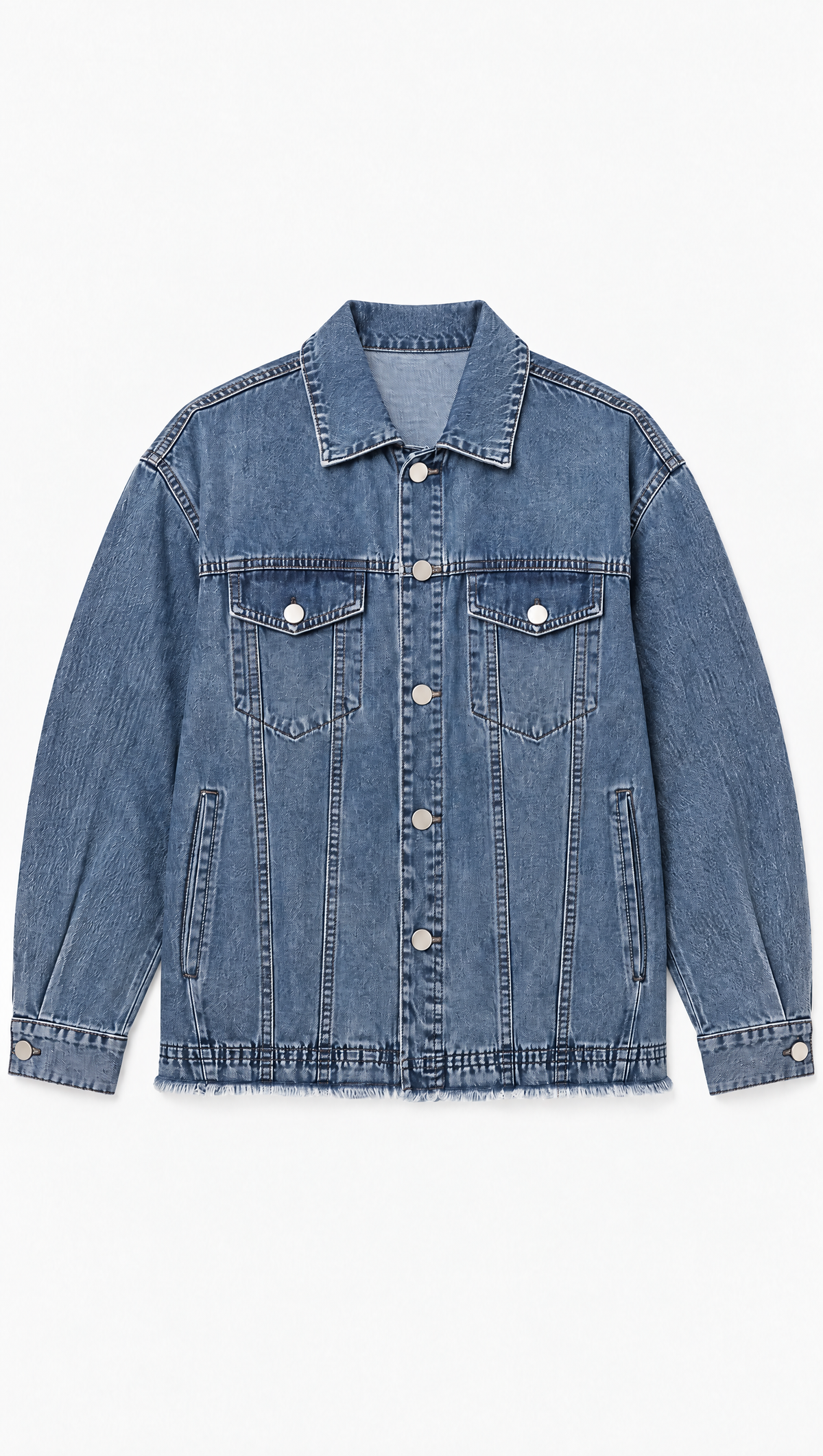 COLORED STITCH DENIM JACKET