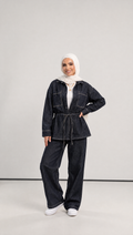 NAVY DENIM SET