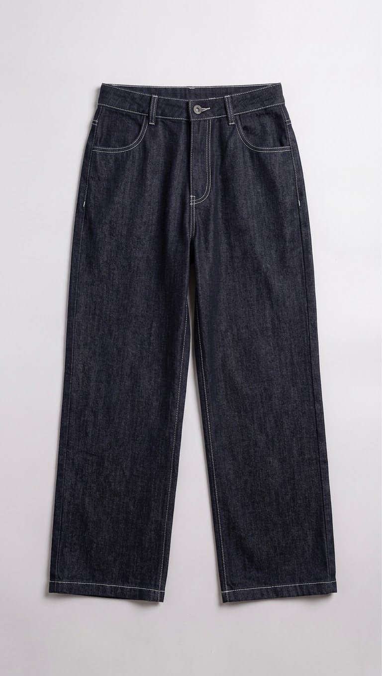 NAVY DENIM SET
