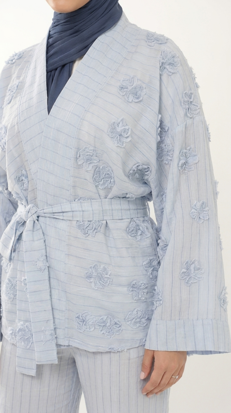FLORAL LINEN SET S4