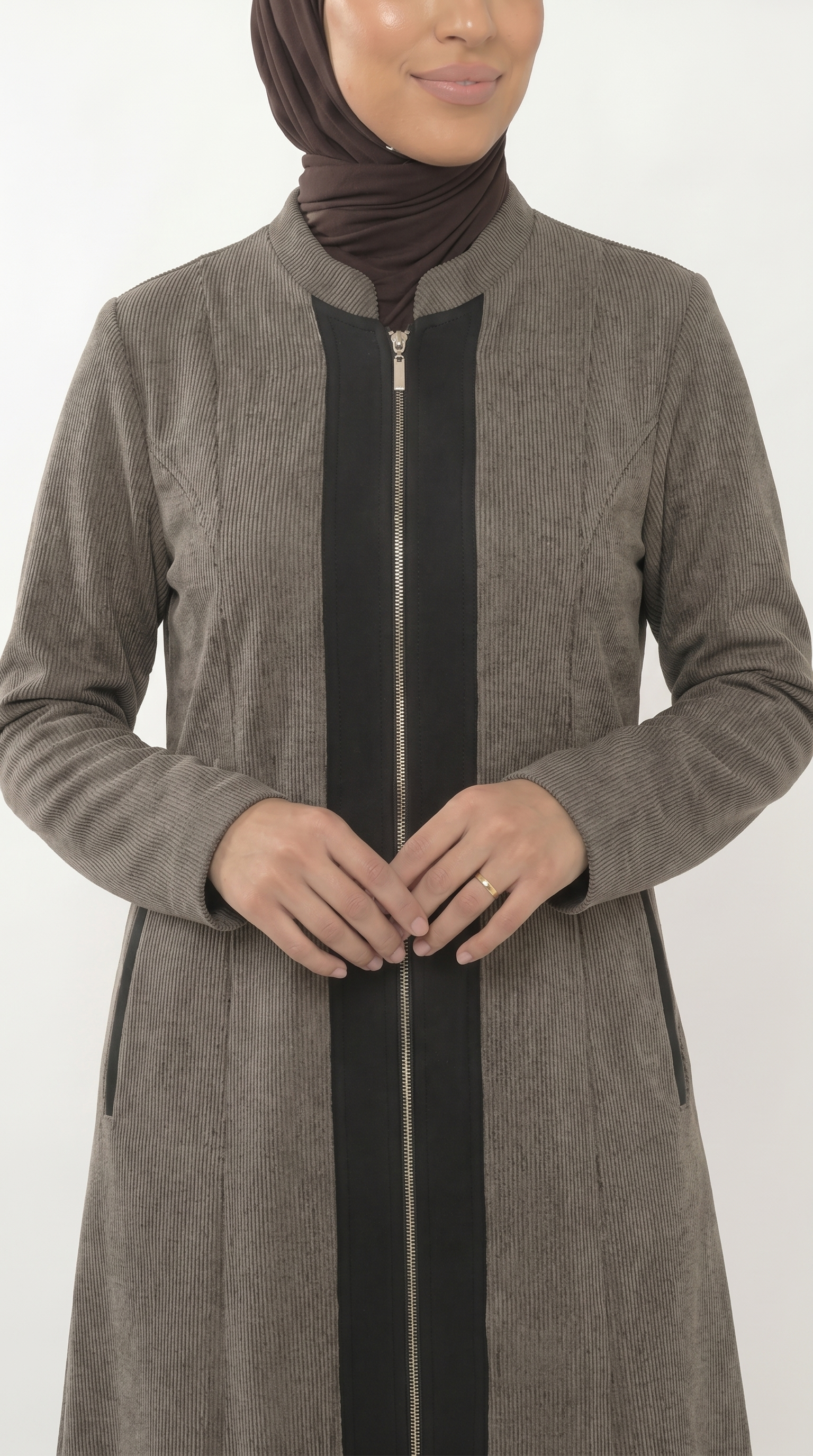 CHARCOAL CHIC ABAYA S1