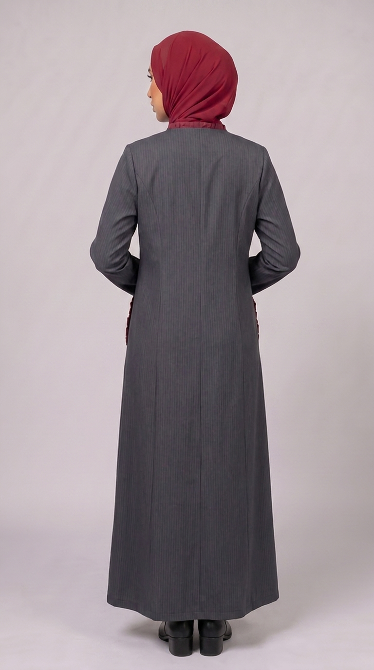 WAVY BORDERS ABAYA S7