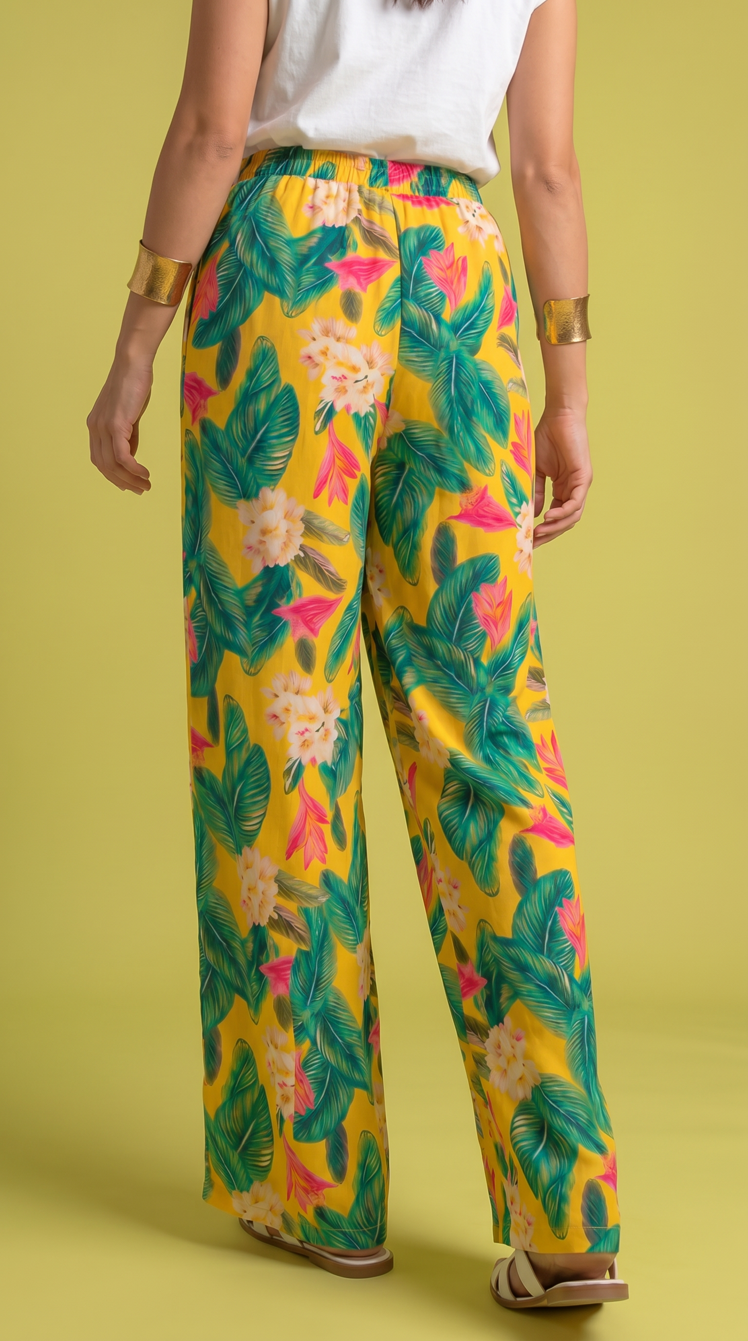 TROPICAL WIDE LEG PANT S8