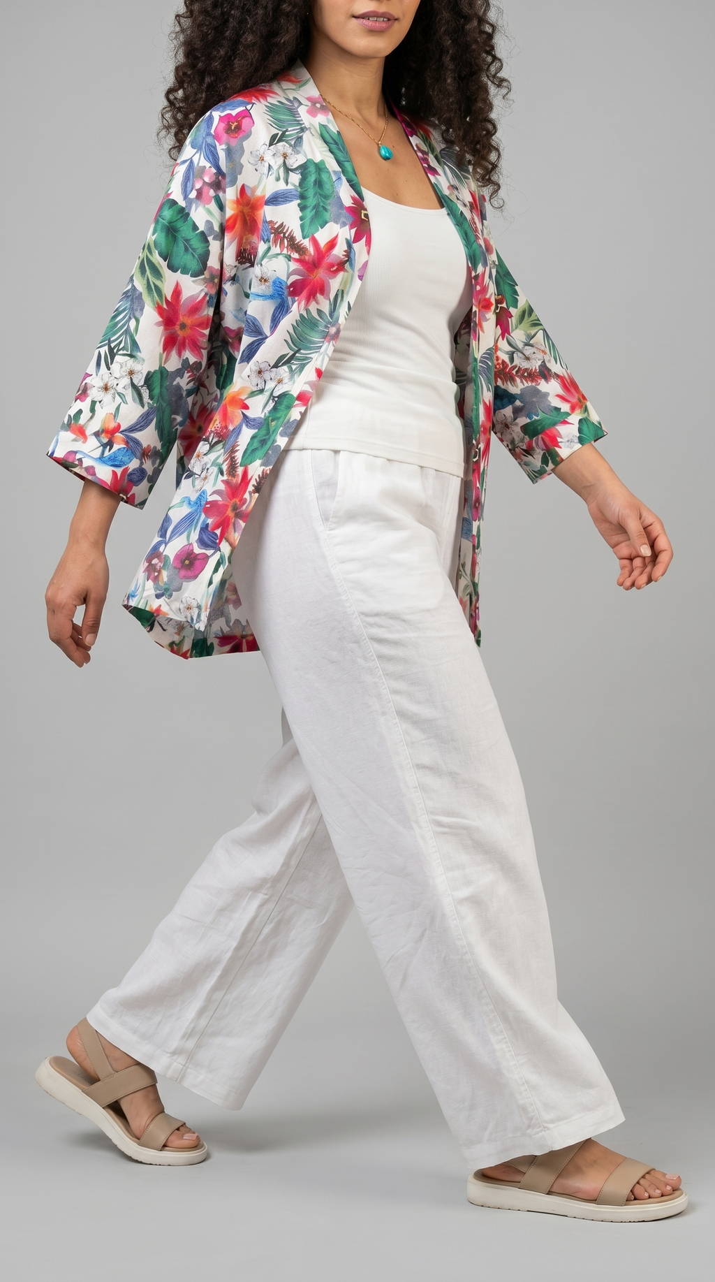 FLORAL KIMONO S9