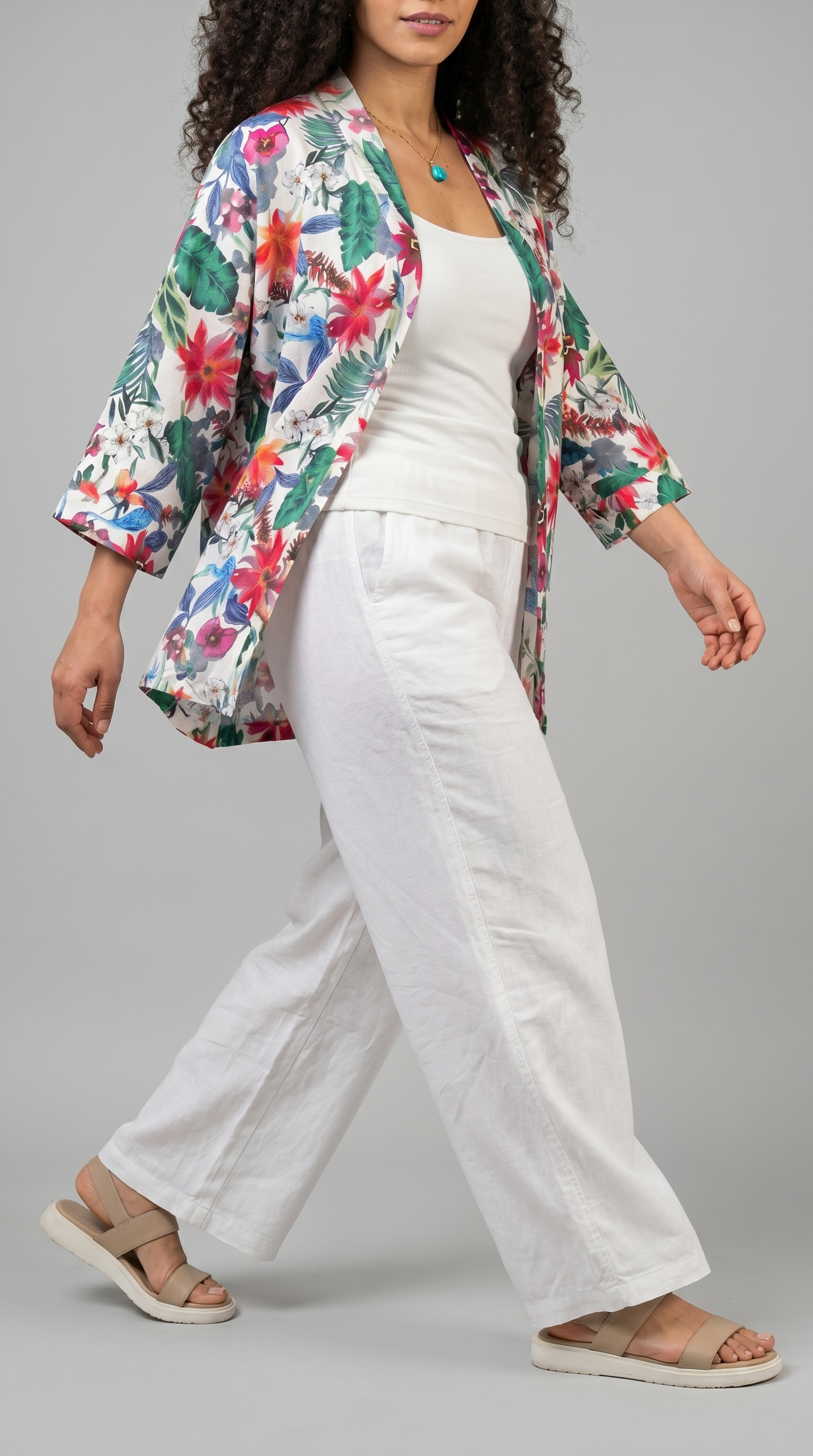 FLORAL KIMONO S9