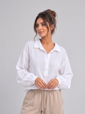SOFT WHITE BLOUSE